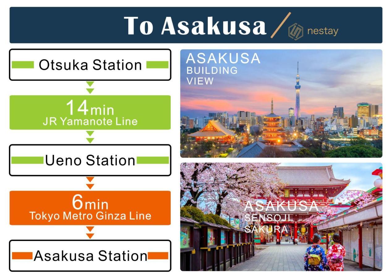 Nestay Inn Tokyo Otsuka 403 Экстерьер фото